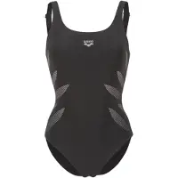Arena Muotoileva uimapuku 'SHAPEWEAR MILENA B-CUP' harmaa / musta