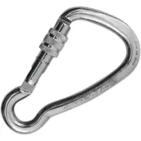 Kong Italy Harness Kl Screwed Snap Hook Hopeinen 80 mm
