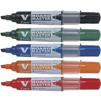 Pilot WB Marker -valkotaulukynä, 5 eri väriä