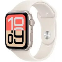 Apple Watch SE 3&nbsp;GPS 44mm&nbsp;Starlight Aluminium Case with Starlight Sport Band - M/L