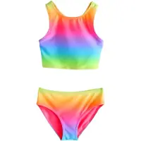 Next Bikini vaaleansininen / keltainen / limetti / lila