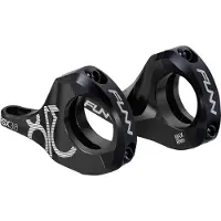 FUNN RSX -maastopyrn suorakiinnityspyrn varsi, jossa 31,8 mm:n tankopuristin, 2 osaa, kevyt halkaistu muotoilu kaksoiskruunuhaarukoille, sdett