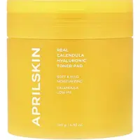 APRILSKIN Real Calendula Hyaluronic Toner Pad 140g