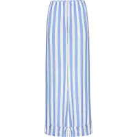 s.Oliver Pyjamahousut sininen / offwhite