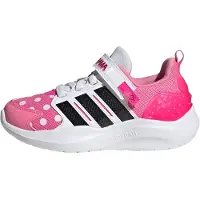 Adidas Urheilukengät 'Disney Lightorama Minnie Mouse' vaaleanpunainen / vaalea pinkki / musta / valkoinen