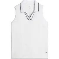Puma W Cloudspun Ess Sl Polo - White - XL