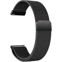 SKALO Milanese Loop to Amazfit GTS 4 Mini - Musta