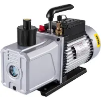 Vevor -tyhjiöpumppu, yksivaiheinen, 340 l/min (12 CFM), sisääntuloaukko 1/4