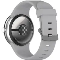 SKALO Silikoniranneke Google Pixel Watch 3 45mm - Harmaa