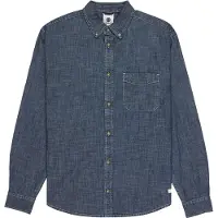 Element Button Down Chambray Regular Fit Pitkähihainen Kauluspaita