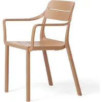 Nardi Cassia tuoli käsinojilla Cappuccino
