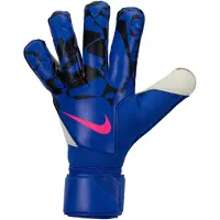 Nike Maalivahdin Hanskat Grip 3 Attack - Sininen/musta/pinkki - Nurmi (Fg), koko 10