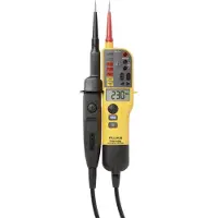Fluke T130/VDE kaksinapainen jännitetesteri CAT III 690 V, CAT IV 600 V LED, LCD, akustiikka, tärinä