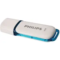 Philips FM16FD70B, 16 GB, USB A-tyyppi, 2.0, Suojus, 8 g, Sininen, Valkoinen (FM16FD70B/00)