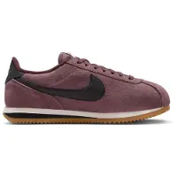 Nike Matalavartiset tennarit 'Cortez' burgundin punainen / musta