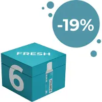 GoGoNano Fresh – kenkien hajunpoisto spray, 150ml (Paketin koko: 6 kpl)