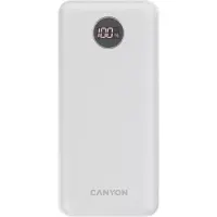 Canyon PB-2002, 20000 mAh, Quick Charge 3.0, Valkoinen (CNE-CPB2002W)