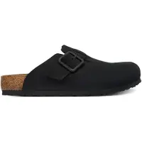 Birkenstock Boston Wb Lenb Black - Black - 43