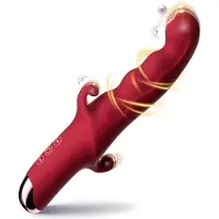 Dark Red Brand Kani vibraattori 3in1