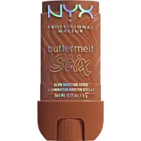 Nyx PROFESSIONAL MAKEUP Buttermelt Glaze Highlighter Stix 14 Melt To B