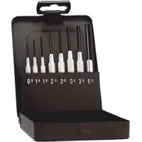 Rennsteig Werkzeuge Pulttipuristimen kotelo - - 457 100 5 - Ohjauskotelo - 0,9-5,9 mm - 8 osaa