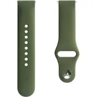 Evelatus Universal 20mm Silicone Loop Olive kellohihna