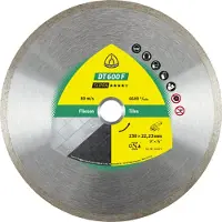 Klingspor Timanttilevy märkäleikkaukseen DT 600 F Supra; 125x1,6x22,23 mm