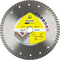 Klingspor Timanttilevy märkäleikkaukseen DT 310 UT Extra; 180x2,5x22,23 mm
