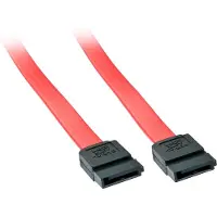Lindy 33323, 0,2 m, SATA III, SATA 7-pin, SATA 7-pin, Naaras/naaras, Punainen