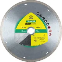 Klingspor Timanttilevy märkäleikkaukseen DT 900 FL Special; 230x1,8x22,23 mm