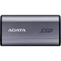 ADATA A-DATA SC750 2 Tt USB 3.2 Gen 2 (USB-C) -ulkoinen SSD, kannettava, pelikäyttöön, Black Titanium