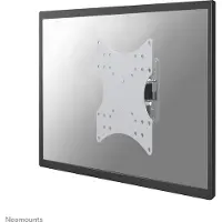 NeoMounts FPMA-W115, 75 x 75 mm, 200 x 200 mm, 0 - 13°, 0 - 30°, Terästä, Hopea