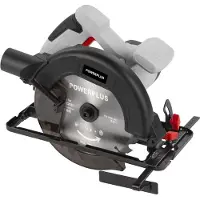 Powerplus POWC2031 pyörösaha puulautojen ja levyjen suoraan ja vinoon sahaamiseen 1200 W Ø185 mm 62 mm 45°
