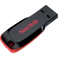 SanDisk – Cruzer Blade 32GB Electric Blue (SDCZ50C-032G-B35BE)