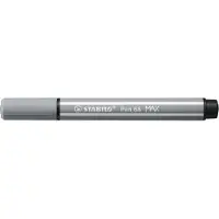Stabilo Pen 68 MAX - Felt-tip pen with thick chisel tip - Medium Cold Gray