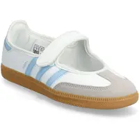 Adidas Originals Ballerina 'Samba' tummabeige / vaaleansininen / valkoinen