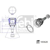 FEBI BILSTEIN Pallonivel 183628