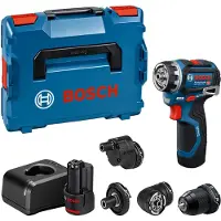 Bosch Pora/ruuvinväännin PRO GSR 12V-32 FC; 12 V; 2x2,0 Ah akku + L-Boxx 102