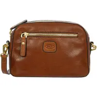 Bric's Volterra Crossbody-laukku Nahka 21 cm Ruskea
