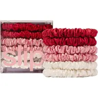 Slip Pure Silk Skinny Scrunchies Sweetie Hiuslenkki 6 kpl