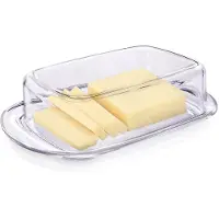 Excellent houseware Läpinäkyvä voirasia tuoreeseen säilytykseen ja tarjoiluun