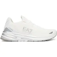Emporio Armani unisex. 7X000652_AF18639 Crusher Distance Knit 2.0 Shoes white (40 2/3), Flat, Laces, Casual