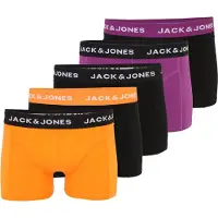 Jack & Jones Bokserishortsit 'JACZOHAN' marjat / oranssi / musta