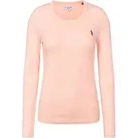 U.S. POLO ASSN. Paita vaalea pinkki / musta