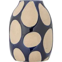 Bloomingville Bashir Vase - Navy - H20CM