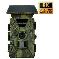 Mtp Products PR903W Vedenpitävä aurinkopolkukamera infrapuna yökuvauksella - 8K, 60MP - vihreä