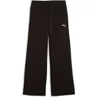 Puma Ess Wide Leg Pants Tr G - Black - 128