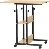 Springos Siirrettävä pöytä 73–85 x 40 x 80 cm HF0060