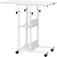 Springos Siirrettävä pöytä 73–85 x 40 x 80 cm HF0059