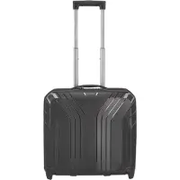Travelite Elvaa 2-pyöräinen Business-vetolaukku 44 cm Kannettavan tietokoneen taskun syvyys Musta